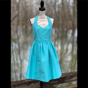 Donna Morgan Blue Sleeveless Dress
